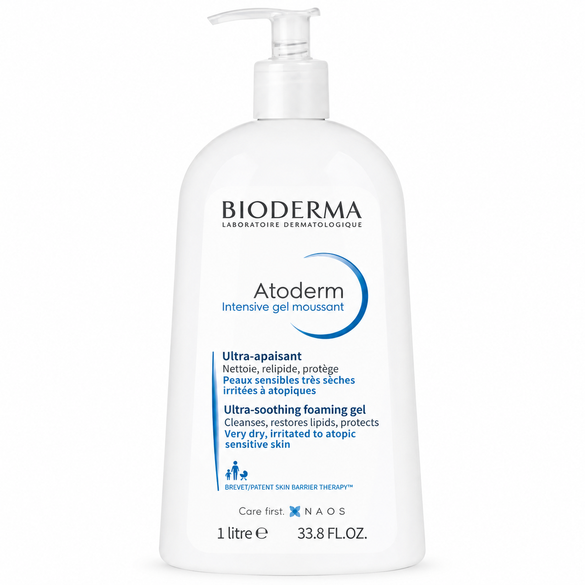 BIODERMA ATODERM INTENSIVE GEL MOUSSANT 1L