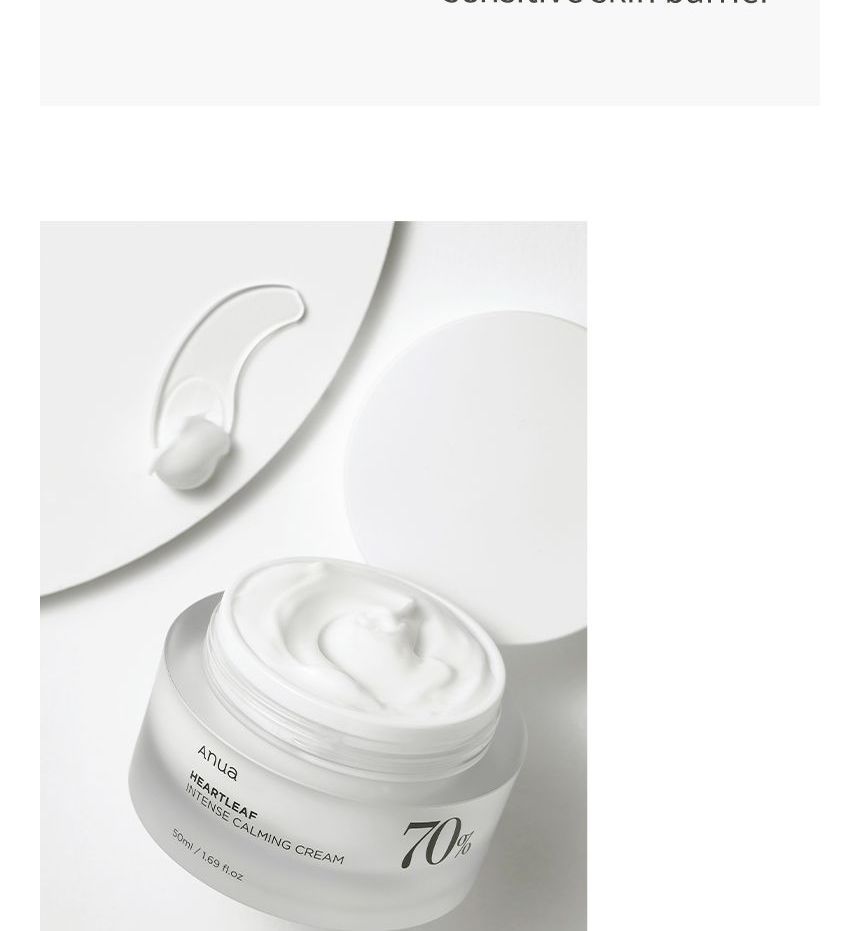 HEARTLEAF 70 INTENSE CALMING CREAM 50ML
