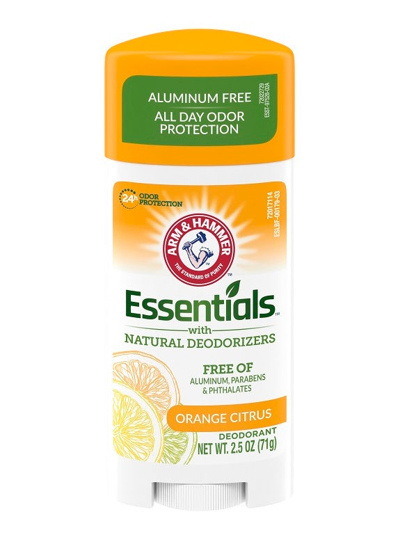ARM & HAMMER ESSENTIALS™ SOLID DEODORANT ORANGE CITRUS 71G