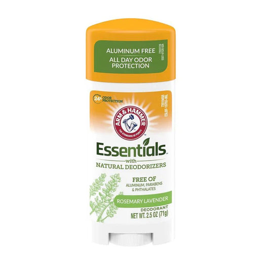 ARM & HAMMER ESSENTIALS™ SOLID DEODORANT ROSEMARY LAVENDER 71G