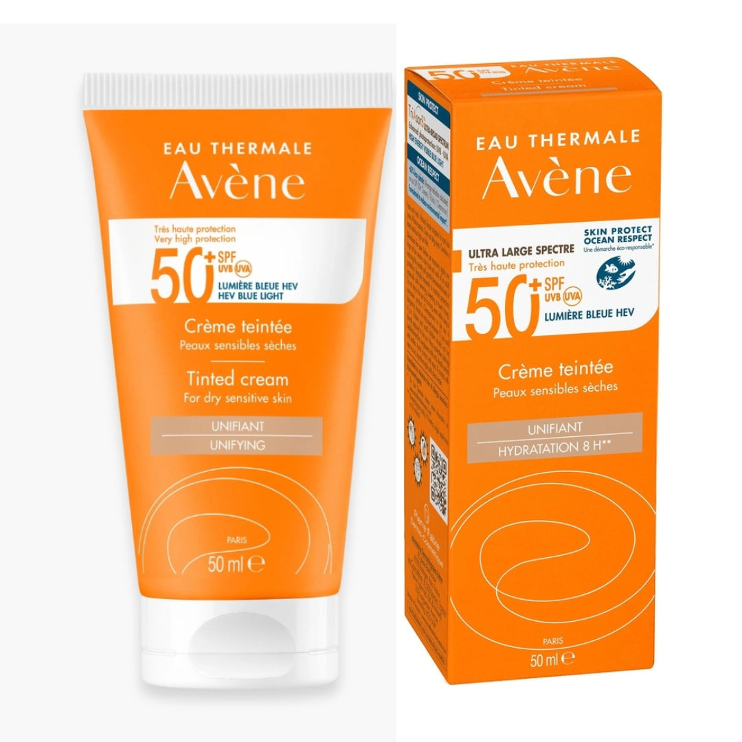 AVÈNE Solaire Crème Teintée Unifiante SPF50+ | 50ml