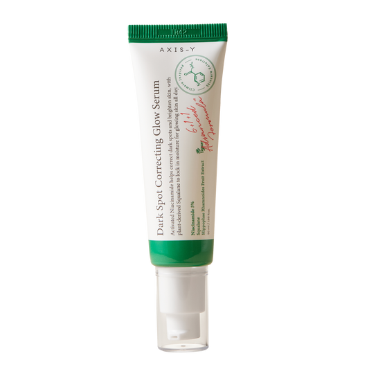 Dark Spot Correcting Glow Serum, AXIS-Y serum, sérum anti-taches, sérum éclaircissant, sérum pour peau éclatante, sérum 50ml, soin anti-imperfections, sérum peau claire, traitement anti-taches, soin de la peau, sérum anti-âge, éclaircir les taches brunes, sérum hydratant, sérum peau uniforme, soins anti-taches, BeautyFamily.ma