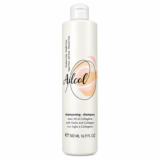 AILCOL SHAMPOOING SANS SULFATES AVEC AIL ET COLLAGÈNE 500 ML