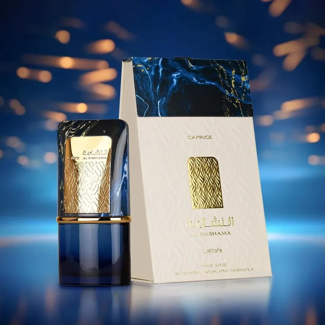 Al Nashama Caprice Eau de Parfum Lattafa Unisexe - 100ml