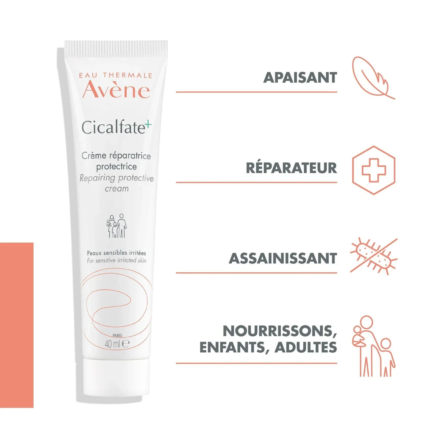 Avène Cicalfate+Creme Réparatrice Protectrice | 40ml