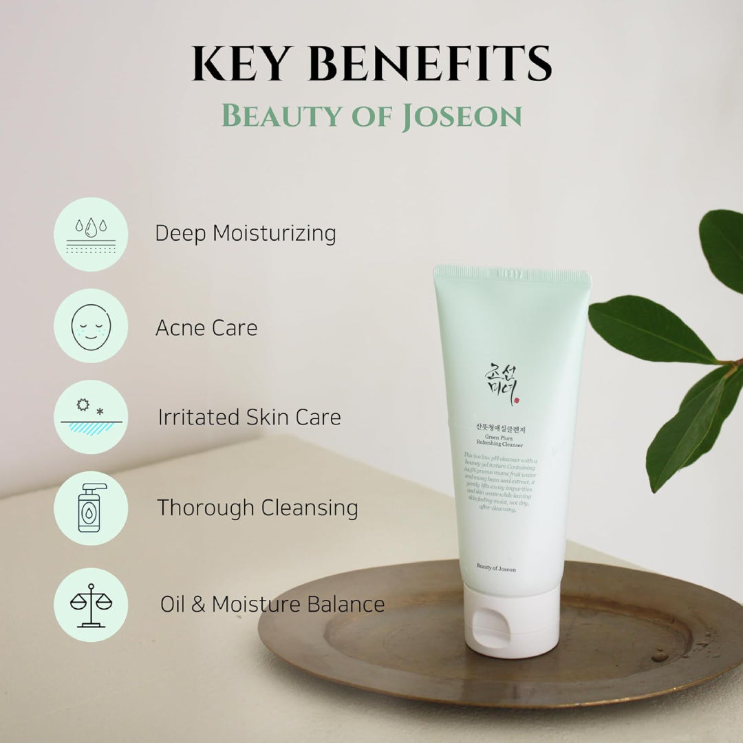 Pack Complet Beauty of Joseon – Fresh Glow & Sun Care Set (Plum + Centella + Rice)