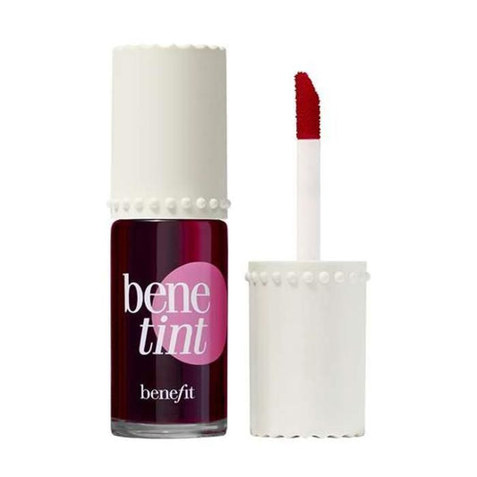 Benetint Benefit, blush liquide Benefit, encre lèvres et joues, Benetint Maroc, Benefit cosmetics Maroc, blush longue tenue, maquillage naturel, rose aux joues, beautyfamily.ma, blush iconique Benefit