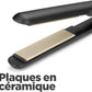 BaByliss Lisseur Ceramic Straight 230 avec Plaques Céramique et Multi-Voltage