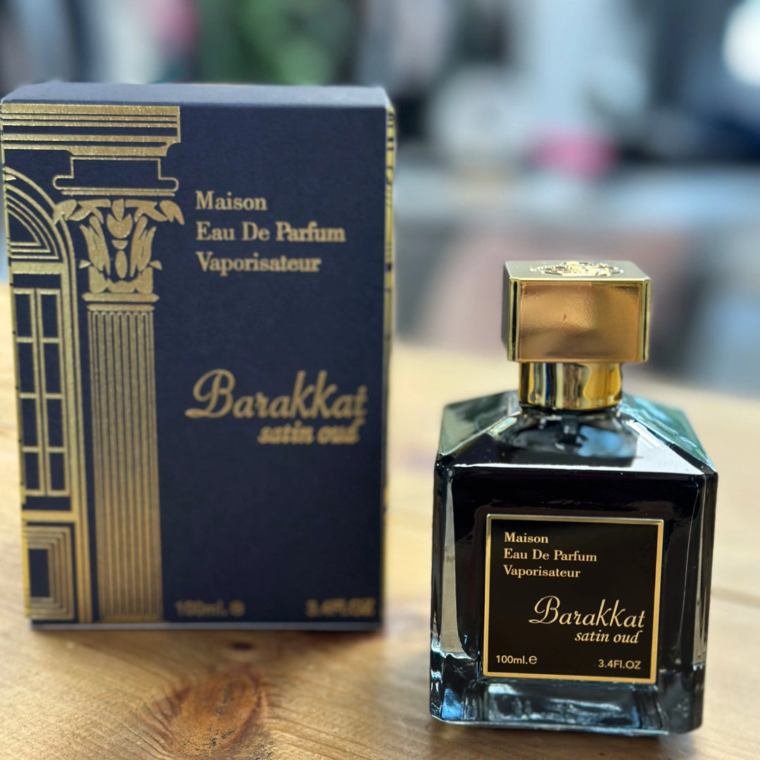 Barakkat Satin Oud Fragrance World Pour Unisexe  – 100ml