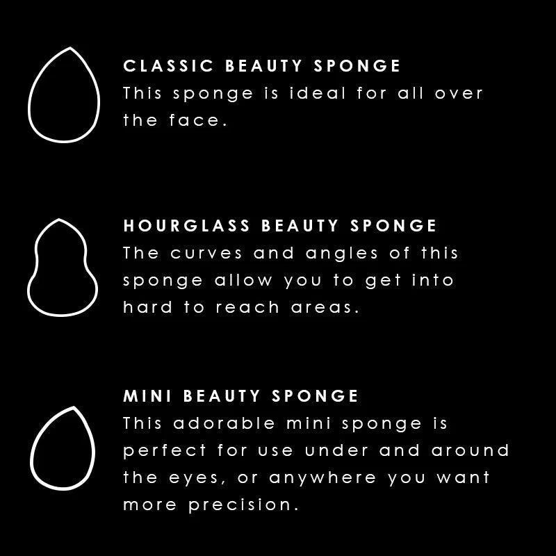 MUA MAKEUP SPONGE SET 9 PIECES