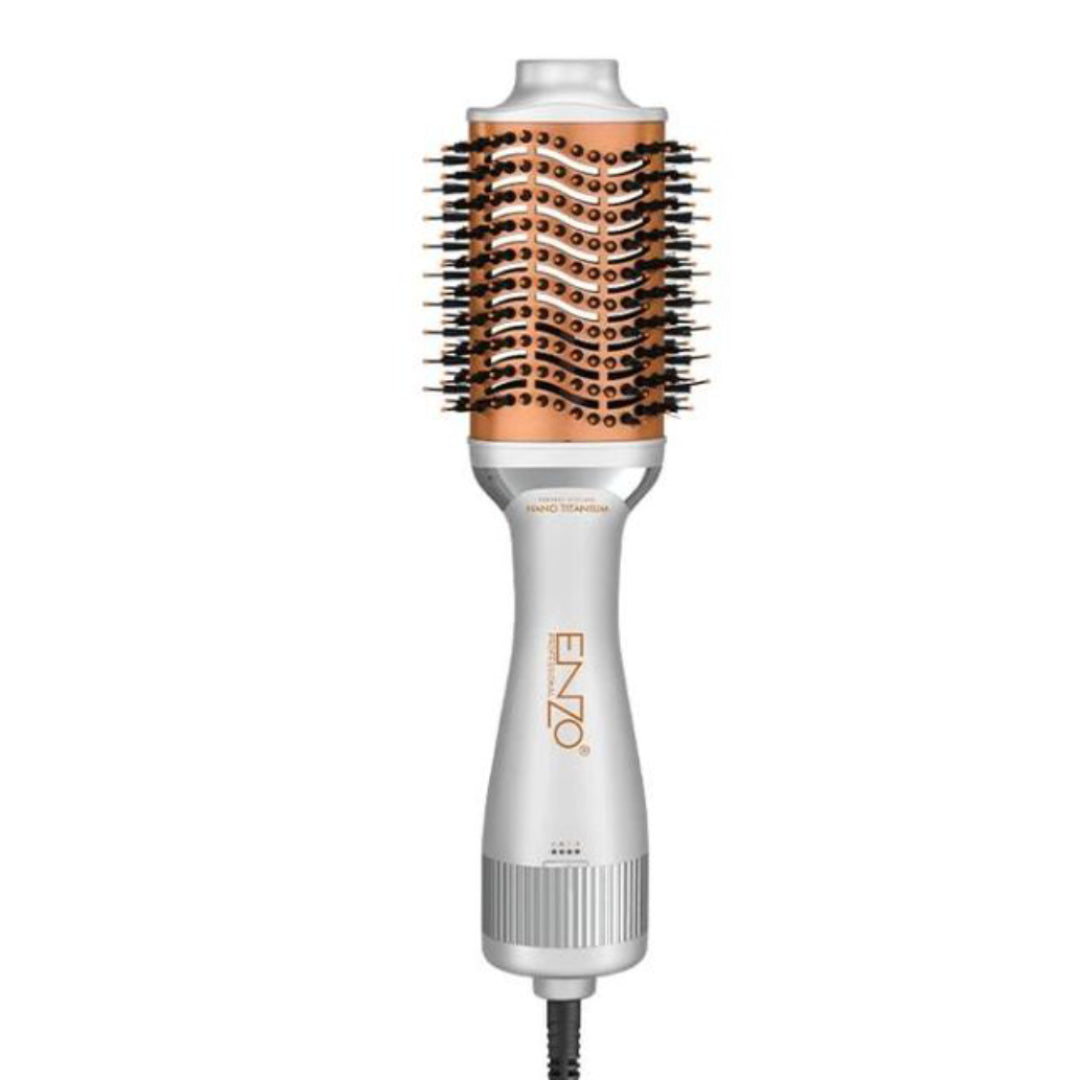 Brosse Chauffante One Step ENZO Nano Titanium 1500W EN-4139