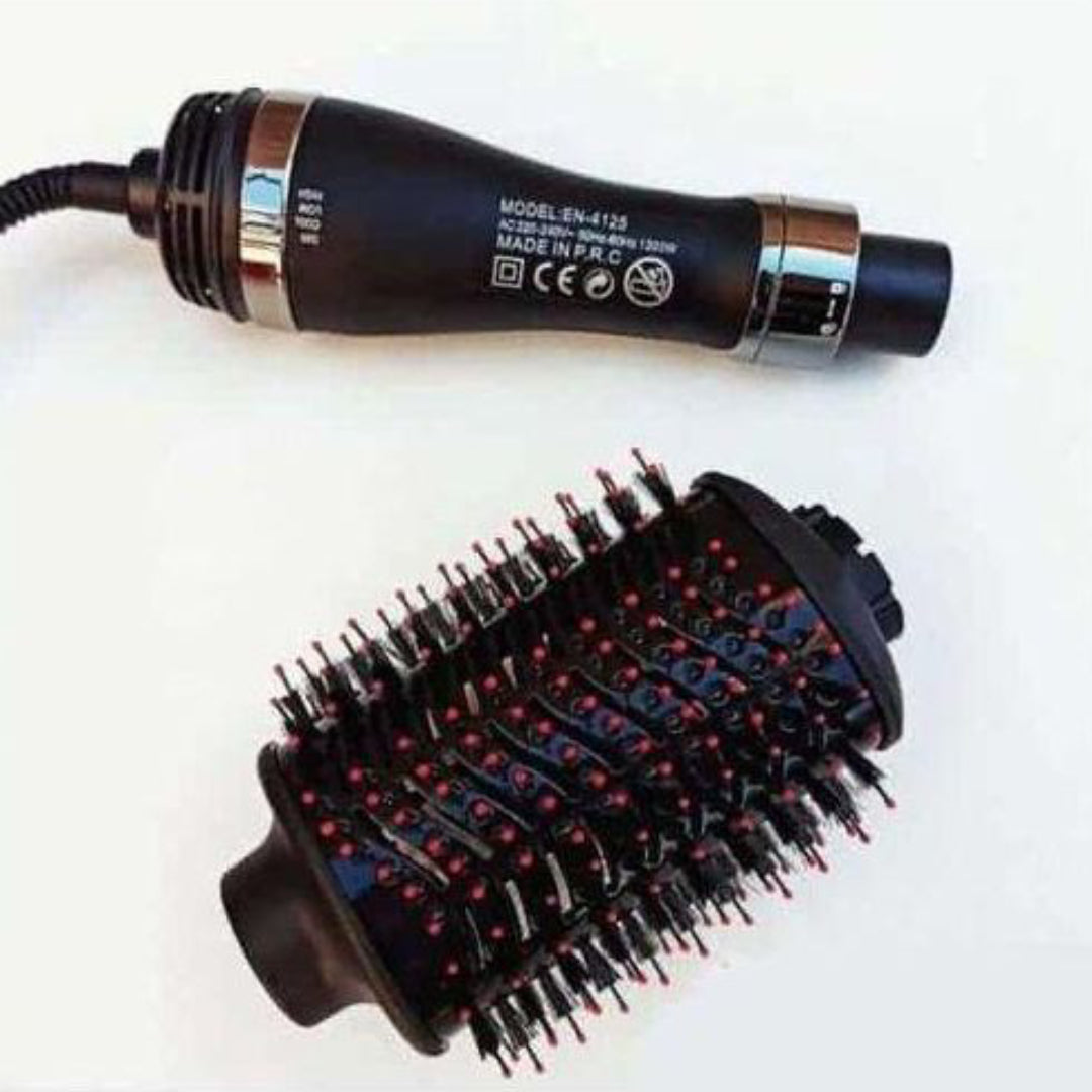 Brosse Soufflante ENZO One-Step – Brosse Lissante Sèche-Cheveux 2-en-1 – Power