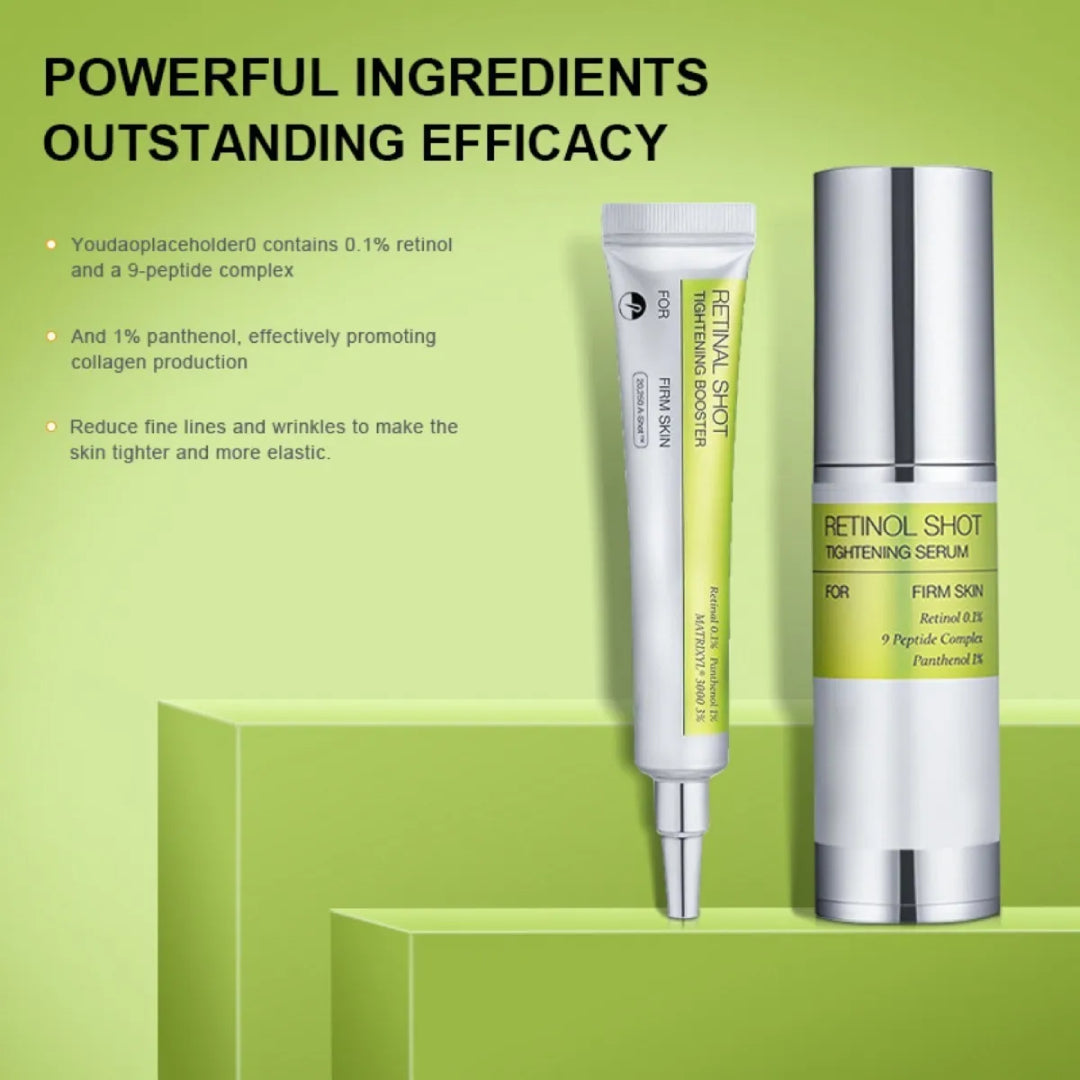 CELIMAX - RETINOL SHOT TIGHTENING SERUM 30ml + RETINOL SHOT TIGHTENING BOOSTER 15ml
