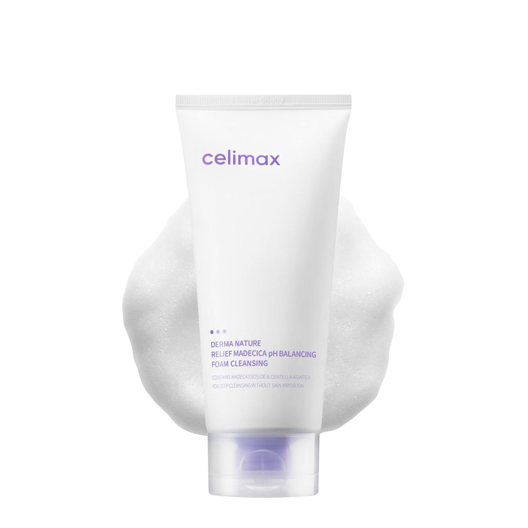 CELIMAX Derma Nature Relief Madecica pH Balancing Foam Cleansing - 150 ml