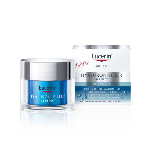 EUCERIN HYALURON FILLER 3X EFFECT HYDRA NIGHT GEL ULTRA LIGHT 50ML