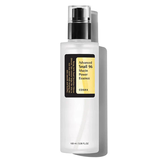 essence mucine d’escargot, COSRX Snail 96, essence hydratante visage, soin réparateur peau Maroc, soin visage mucine d’escargot, essence anti-imperfections, essence hydratante COSRX, soin visage beauté Maroc, essence beauté beautyfamily.ma, soin peau sensible COSRX, essence régénérante visage, soin hydratant anti-âge, essence visage Maroc
