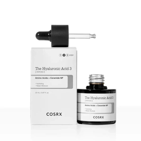 sérum acide hyaluronique visage, COSRX Hyaluronic Acid Serum, sérum hydratant Maroc, soin visage hydratant COSRX, sérum repulpant peau, acide hyaluronique 3 %, soin visage Maroc, sérum beauté beautyfamily.ma, sérum peau sèche, soin anti-déshydratation visage, sérum léger visage, sérum hydratation intense, soin peau sensible Maroc