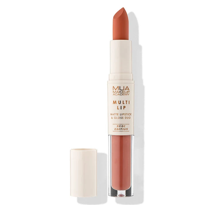 MUA MULTI LIP MATTE LIPSTICK AND GLOSS DUO BLOOM
