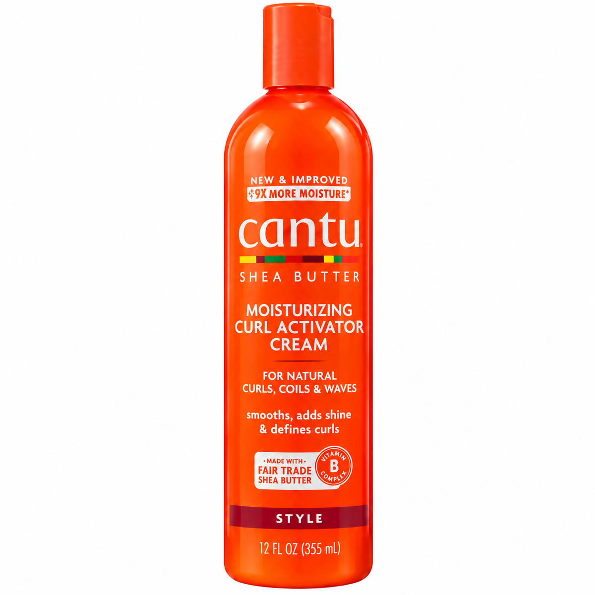 CANTU SHEA BUTTER MOISTURIZING CRÈME ACTIVATRICE DE BOUCLES 355ML