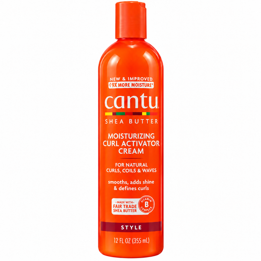 CANTU SHEA BUTTER MOISTURIZING CRÈME ACTIVATRICE DE BOUCLES 355ML