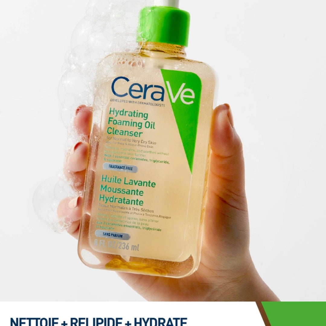 CeraVe Huile Lavante Moussante Hydratante - 473 ml