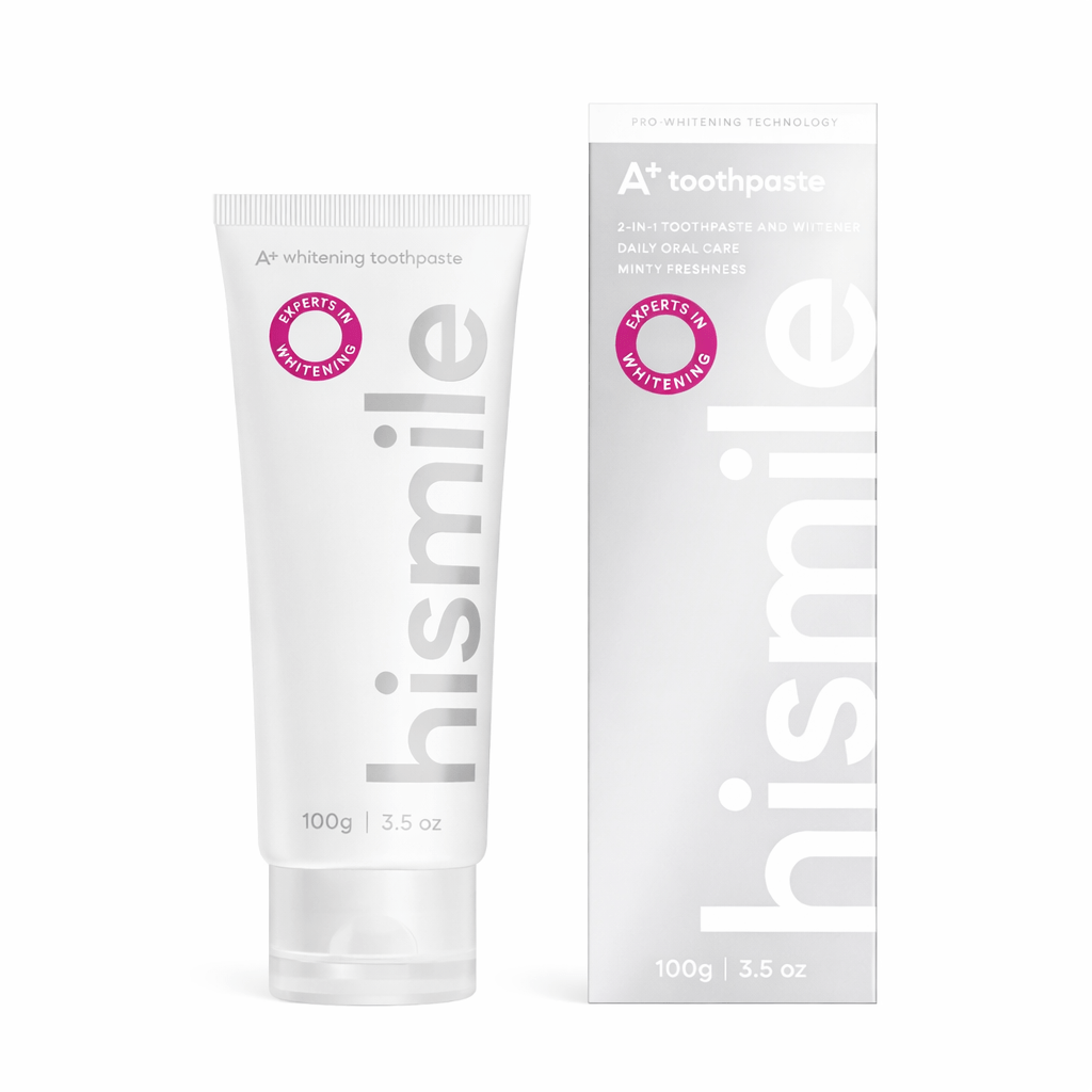HISMILE TOOTHPASTE A+ WHITENING DENTIFRICE BLANCHISSANT 100 G