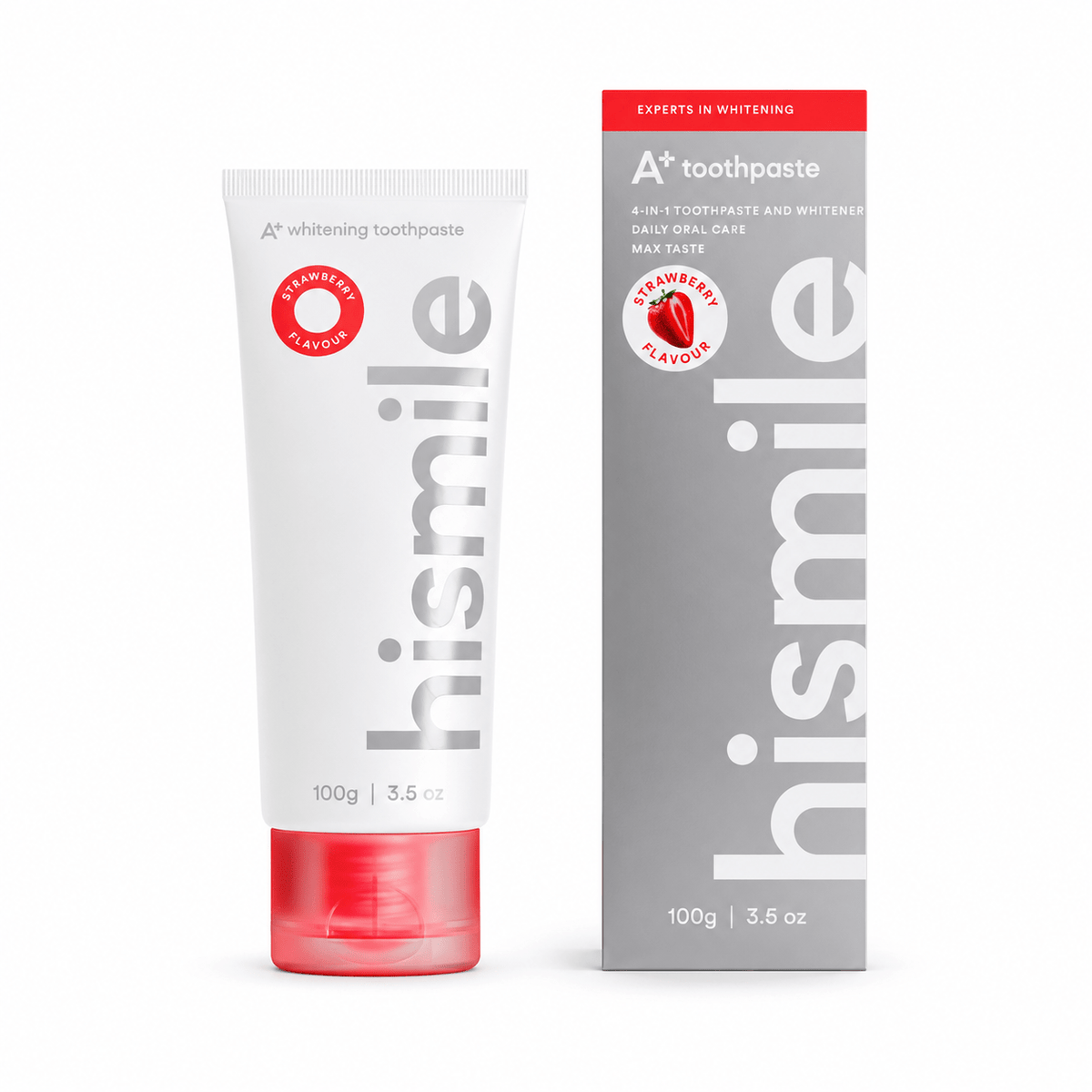 HISMILE A+ WHITENING TOOTHPASTE STRAWBERRY DENTIFRICE 100 G