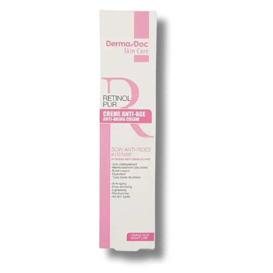 DERMA DOC RÉTINOL PUR CRÈME ANTI‑ÂGE 40ML