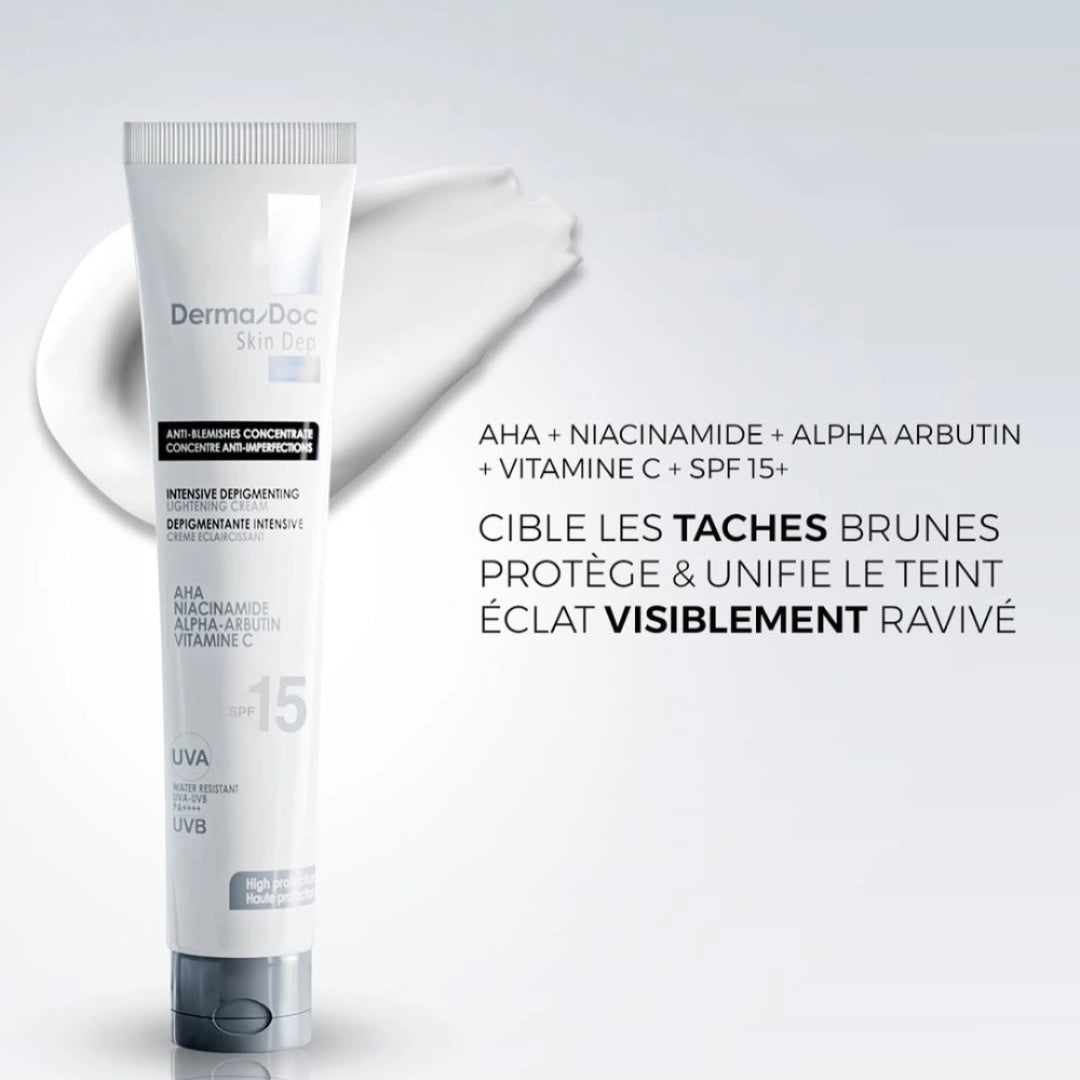 DERMADOC – Intensive Depigmenting Crème Anti-taches SPF15+ | 40ml