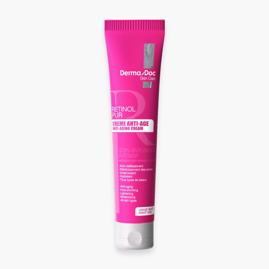 DERMADOC – Skin Crème Anti-Âge Pure Rétinol de Nuit | 40ml