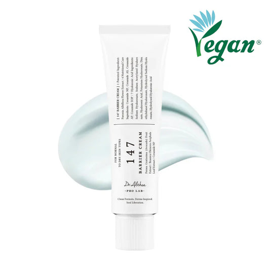 Dr Althea, barrier cream, crème barrière réparatrice, peau sensible, hydratation intense, centella asiatica, céramides, acide hyaluronique, squalane, peau irritée, soins visage Maroc, beautyfamily.ma, cosmétique K‑beauty
