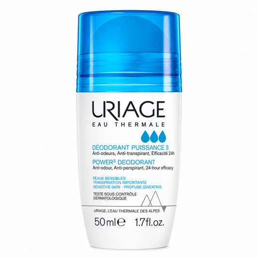 URIAGE DÉODORANT PUISSANCE 3 — ANTI-TRANSPIRANT 24H 50ML