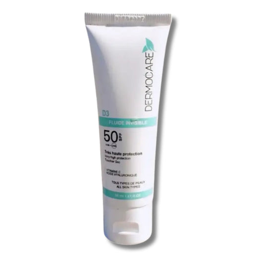 Dermocare Ecran fluide invisible Spf50 - 50ml