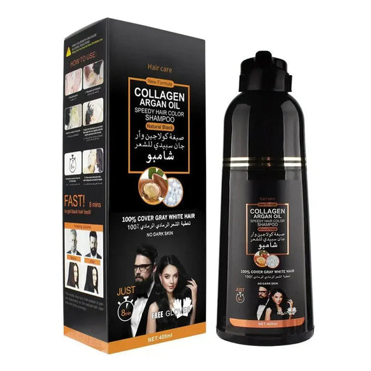 shampooing colorant cheveux blancs, coloration rapide cheveux, Disaar shampooing colorant Maroc, shampooing huile d’argan collagène, shampooing sans ammoniaque, teinture cheveux naturelle rapide, soin cheveux colorés Disaar, coloration maison facile, shampooing couvre cheveux gris, BeautyFamily coloration cheveux rapide
