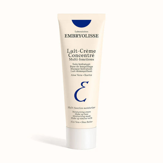 Embryolisse Maroc, lait crème concentré 75ml, crème hydratante multifonction, base maquillage hydratante, Embryolisse lait crème prix Maroc, soin visage peaux sensibles, crème Embryolisse originale, BeautyFamily cosmétique hydratant
