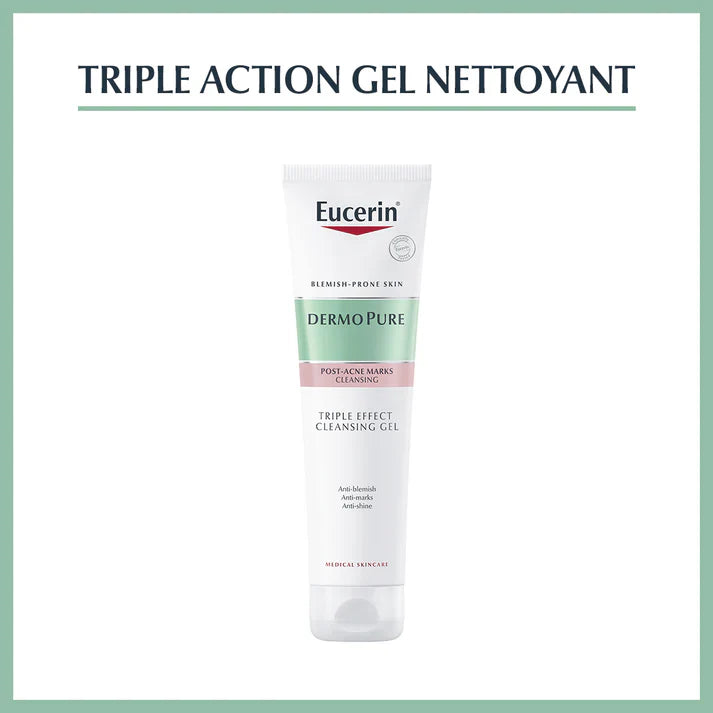 DERMOPURE GEL NETTOYANT TRIPLE ACTION 150ML