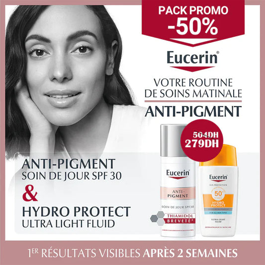 Eucerin Pack Anti-taches anti-pigment serum duo 30ml + Ecran hydro protect spf50+