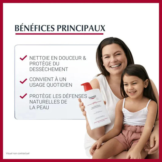EUCERIN PH5 PROTECTION GEL LAVANT VISAGE ET CORPS 400ml