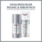 Eucerin, Eucerin Maroc, Hyaluron-Filler, Peeling & Sérum Nuit, soin anti-âge, acide hyaluronique, AHA, soin visage, sérum nuit, peeling doux, rides et ridules, peau éclatante, soin hydratant, renouvellement cellulaire, soin régénérant, produit Eucerin Maroc, BeautyFamily.ma, cosmétique Maroc, anti-rides, soin peau mature