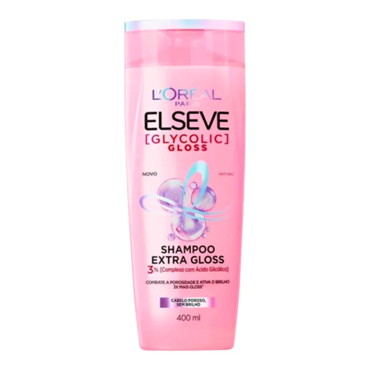 L’OREAL PARIS ELSEVE GLYCOLIC GLOSS SHAMPOING 400ML