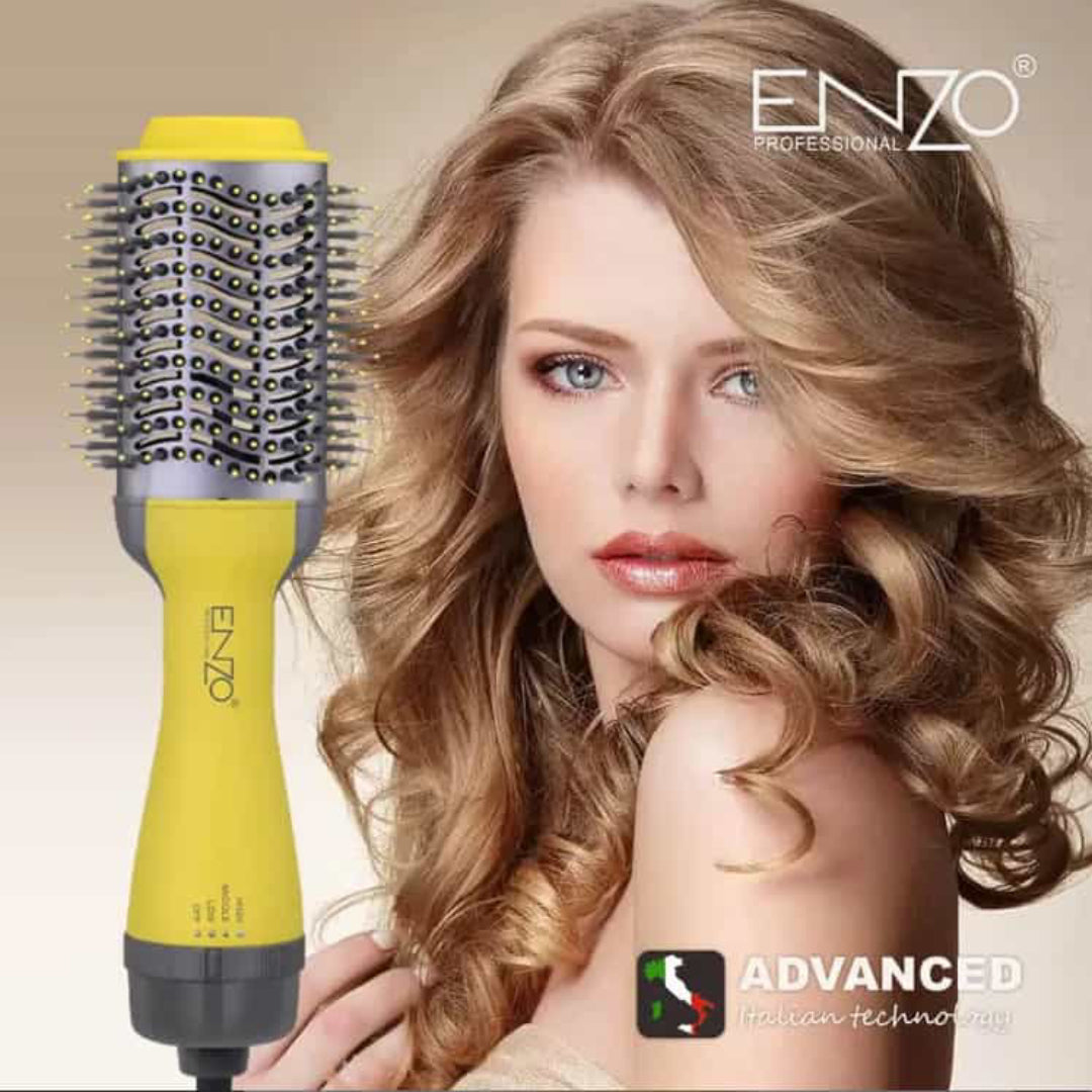 Enzo Brosse Sèche-cheveux et styler volumateur professionnelle EN-4129