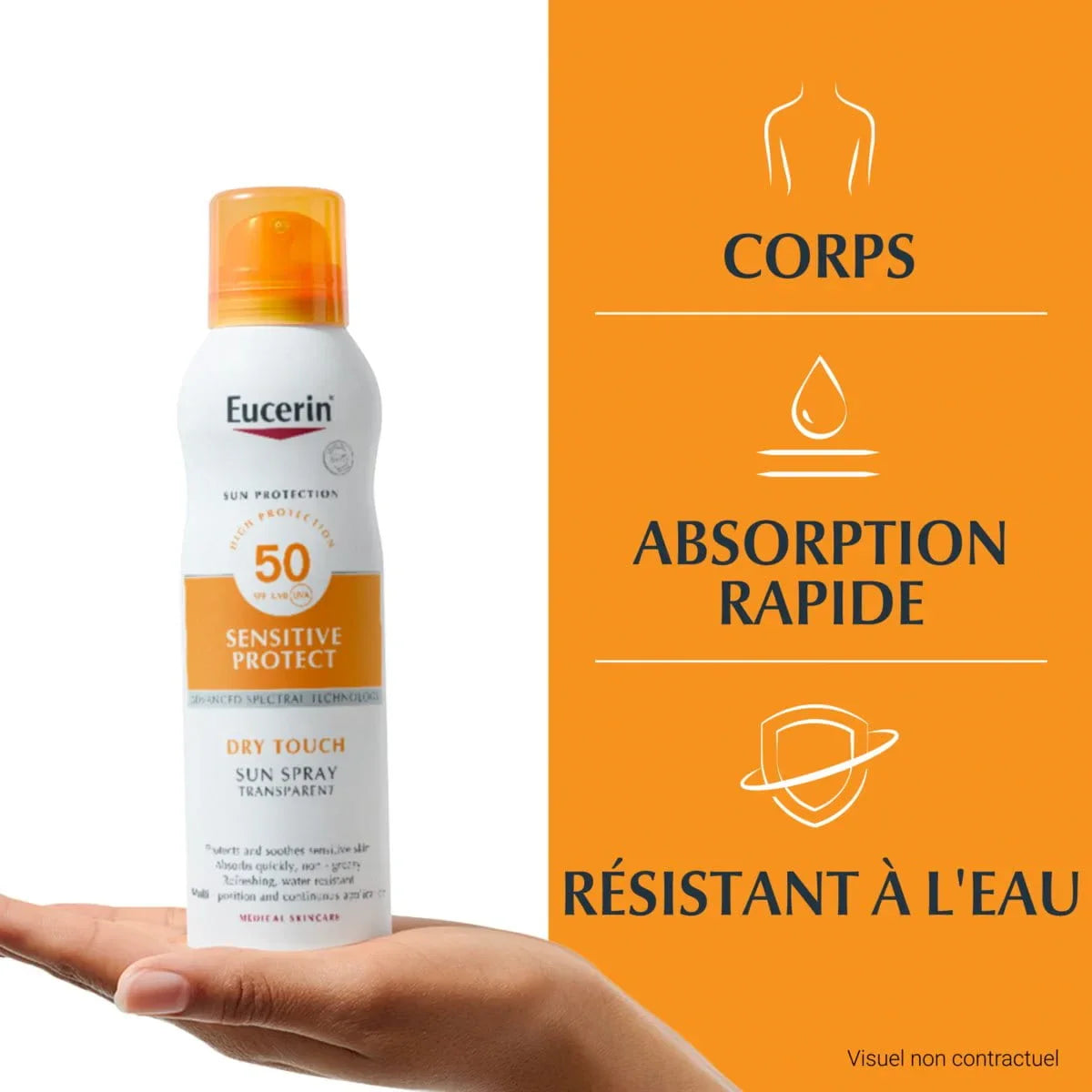 Eucerin - Sun Protection Sensitive Potect spray Transparent SPF 50 200ml