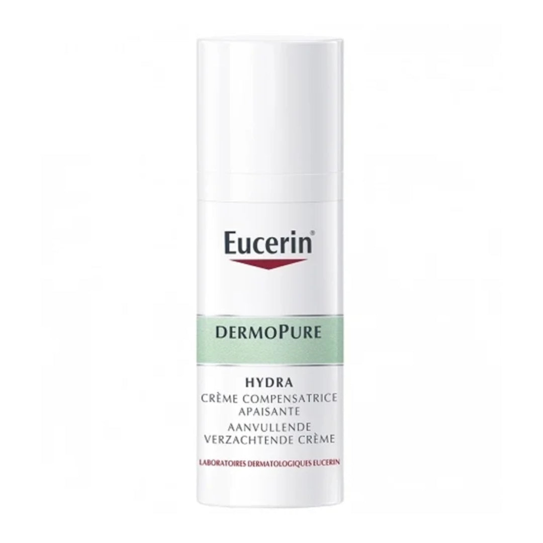 Eucerin Hydra Crème Compensatrice Apaisante DermoPure - 50 ml