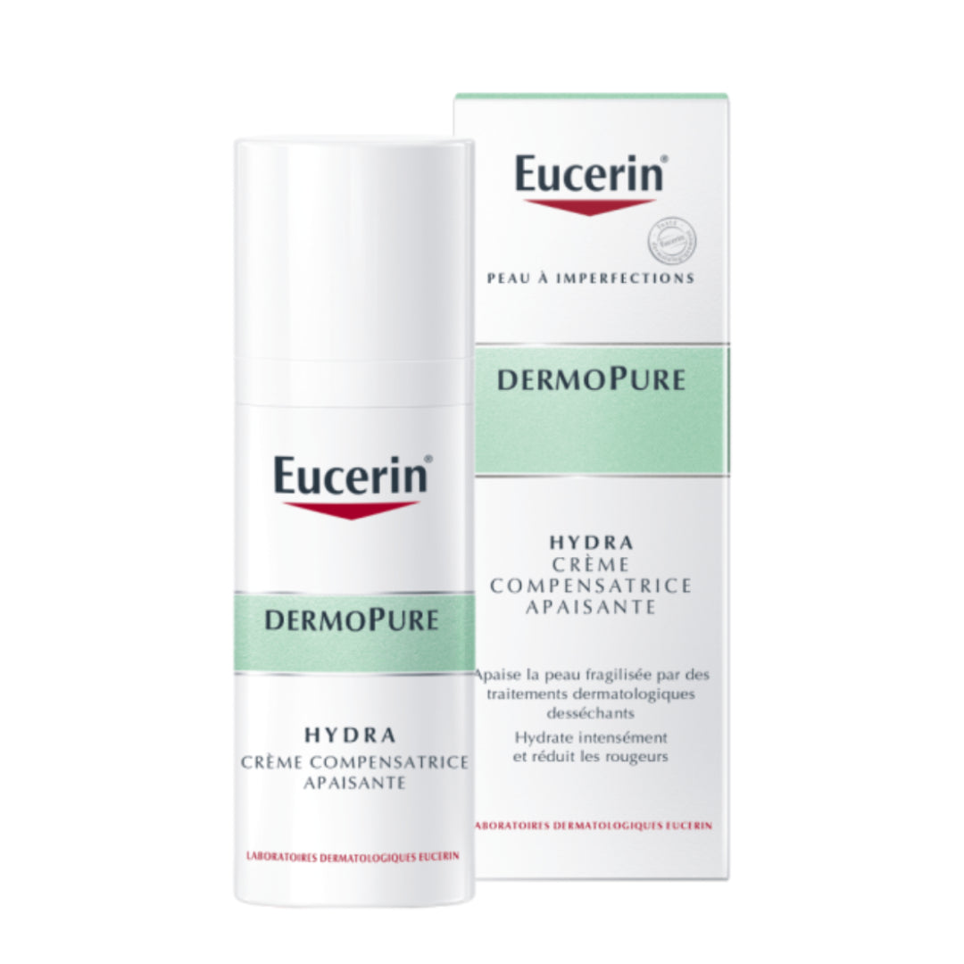Eucerin Hydra Crème Compensatrice Apaisante DermoPure - 50 ml
