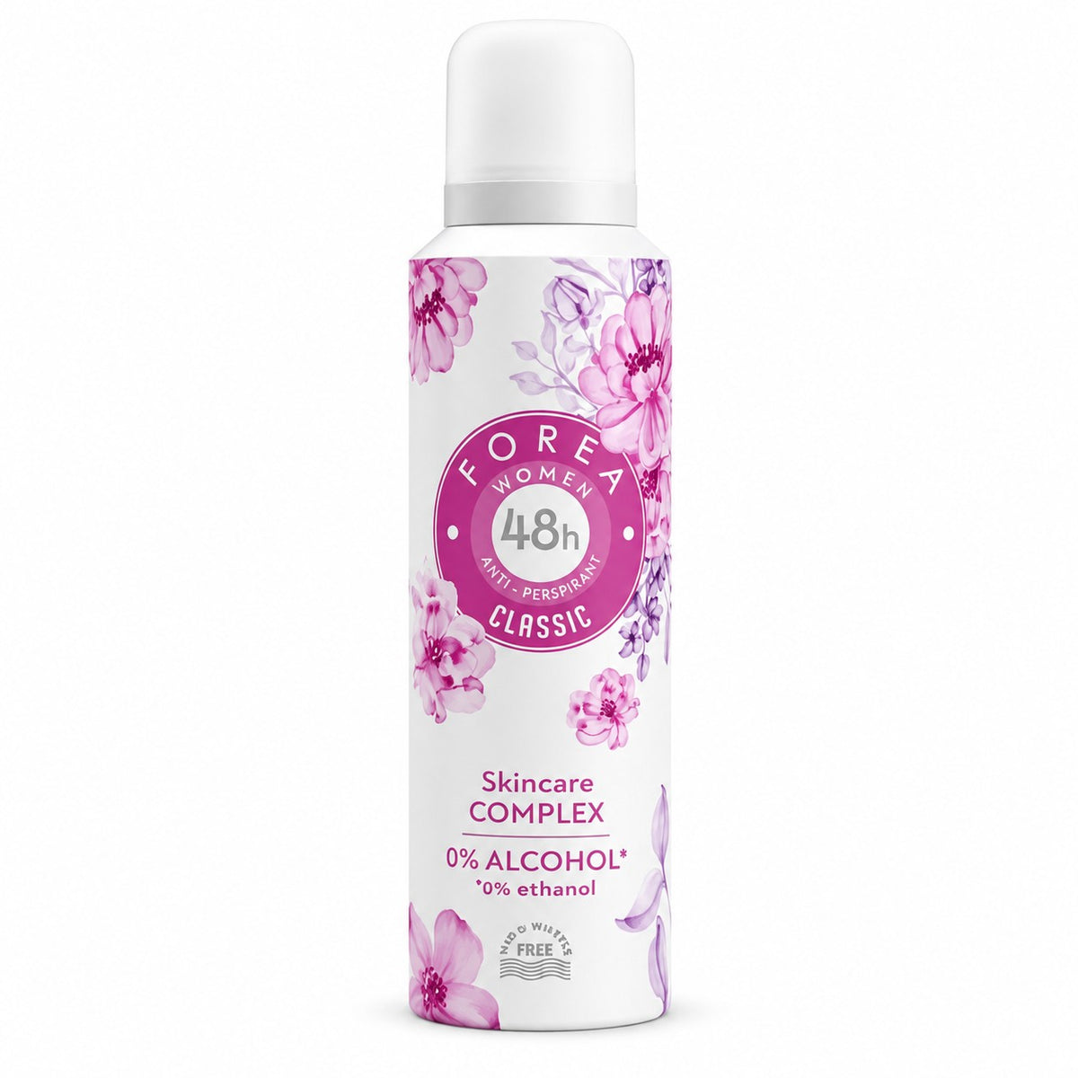FOREA WOMEN CLASSIC ANTI-PERSPIRANT 48H 0% ALCOHOL 200ML