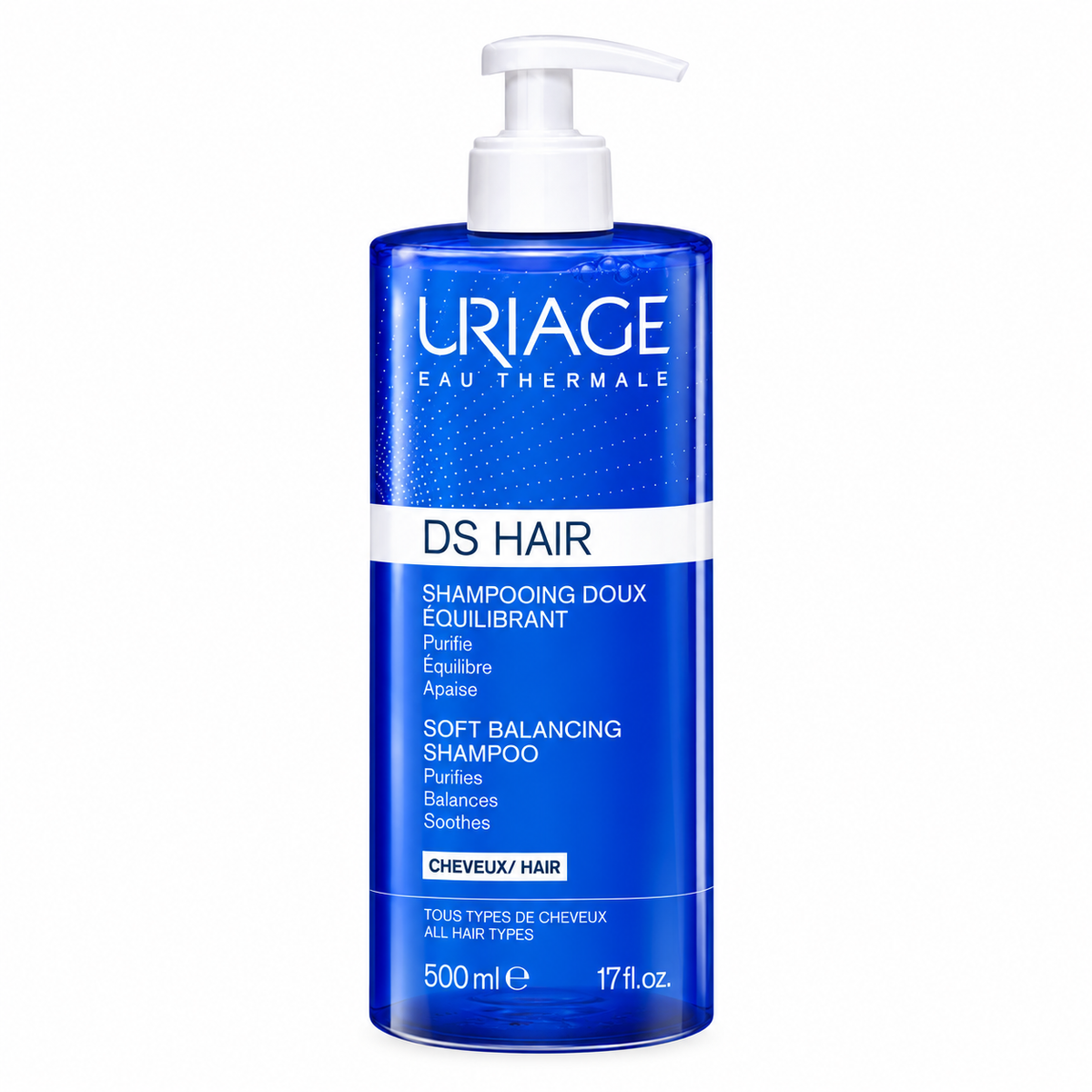 URIAGE DS HAIR SHAMPOOING DOUX ÉQUILIBRANT 500 ML