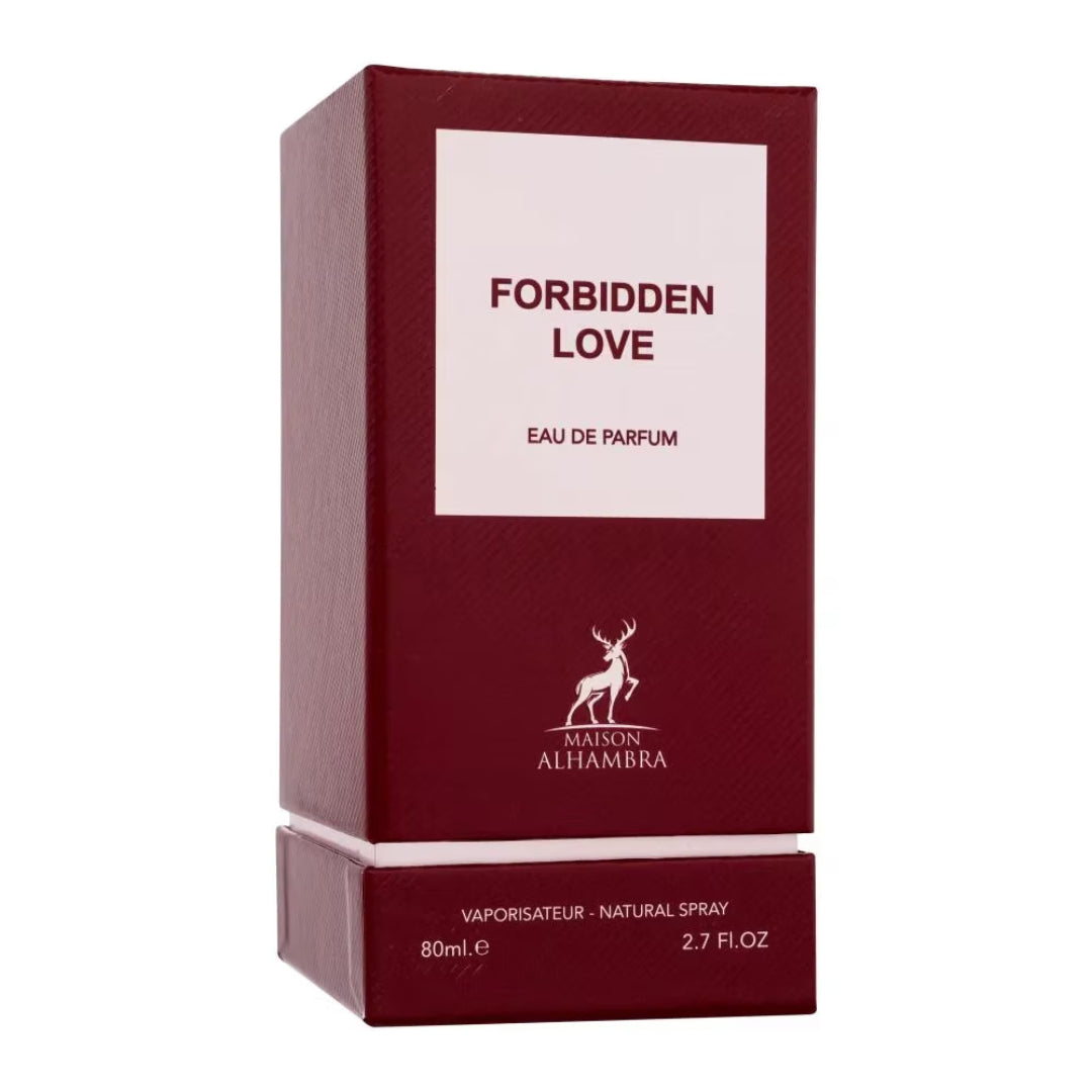 FORBIDDEN LOVE Eau de Parfum Maison Alhambra Unisexe - 80ml