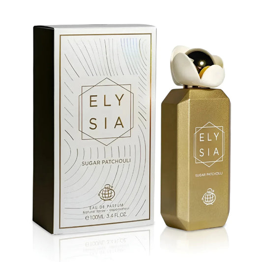 ELYSIA SUGAR PATCHOULI Eau De Parfum Fragrance World Unisexe – 100ml