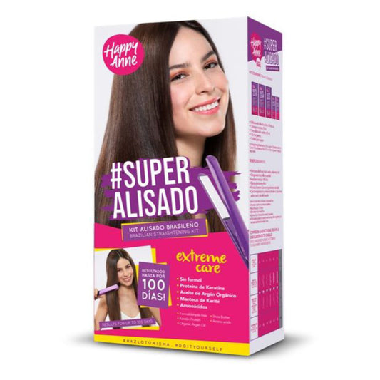 HAPPY ANNE Super Lissage kératine / Kit de lissage kératine brésilien / lissage durable jusqu'à 100 jours