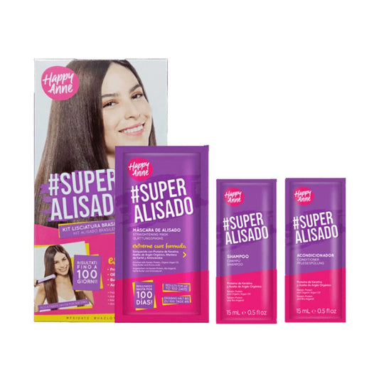 HAPPY ANNE Super Lissage kératine / Kit de lissage kératine brésilien / lissage durable jusqu'à 100 jours
